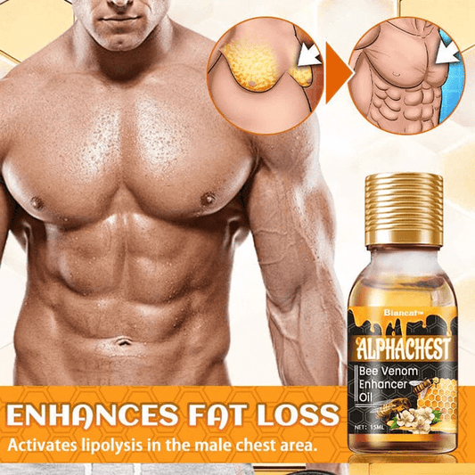 GFOUK™ MenTherm Bee Venom Gynecomastia Heating Oil-(30ml)-🔥Doctor's Recommended🔥