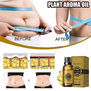 BlissBlue™️ GINGER ESSENTIAL BELLY DRAINAGE OIL FOR MALE AND FEMALE (Pack of 5)