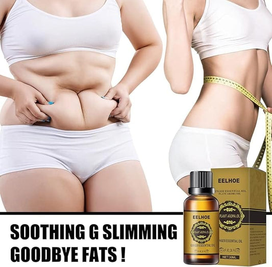 SHO Belly Drainage Ginger Oil – Lose Belly Fat & Detoxify Naturally✨