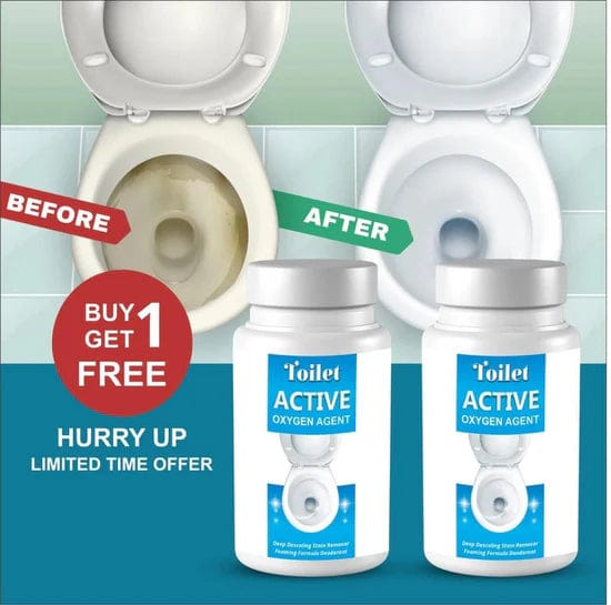 SC-Powerful Toilet Cleaner Active Oxygen Agent-🔥Buy1 Get 1 Free🔥
