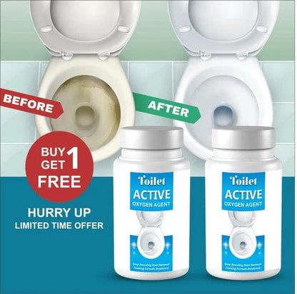SC-Powerful Toilet Cleaner Active Oxygen Agent-🔥Buy1 Get 1 Free🔥