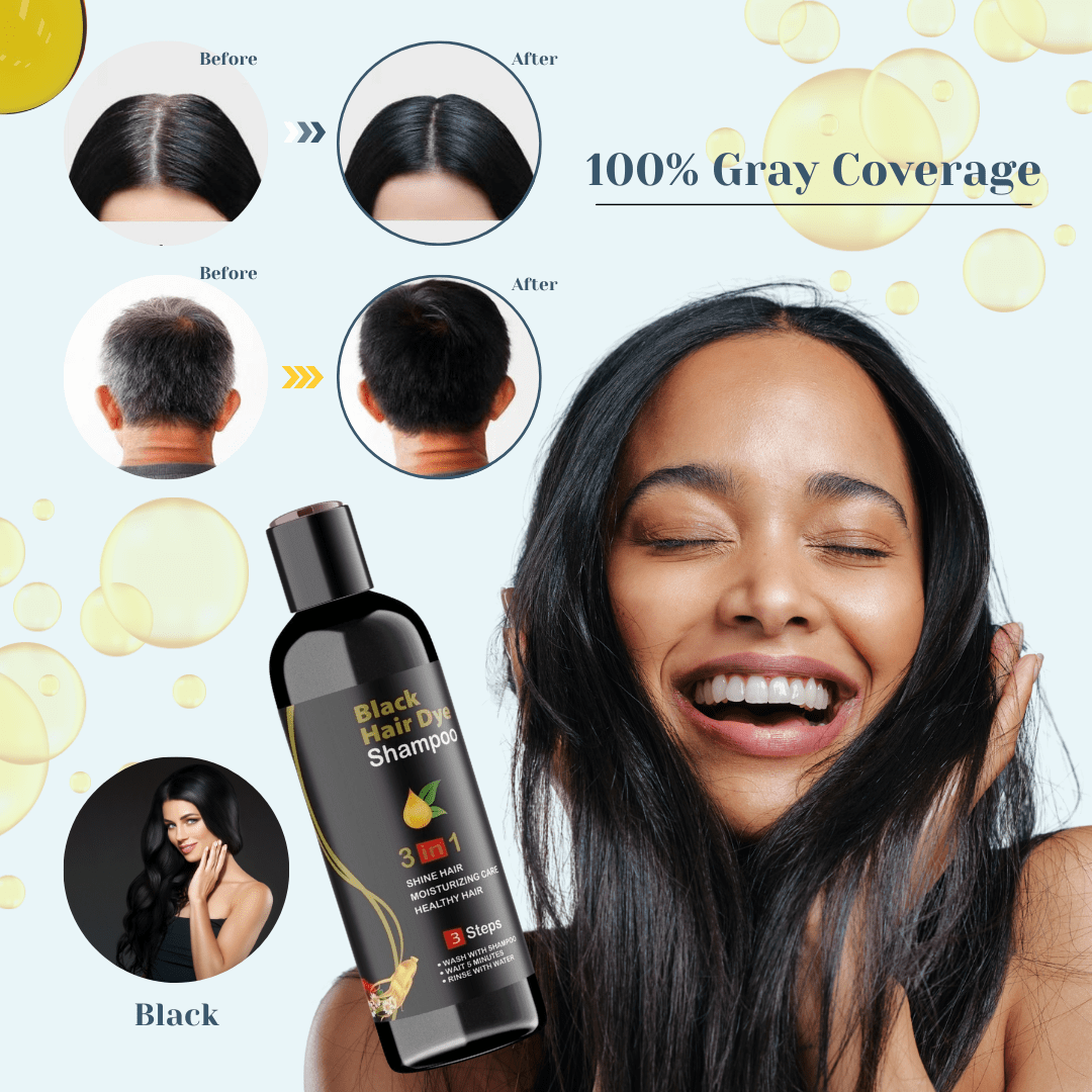 SILKPULSE™️ HAIR DYE SHAMPOO 🌿Pure Herbal Product 🌿-BUY 1 GET 1 FREE🔥