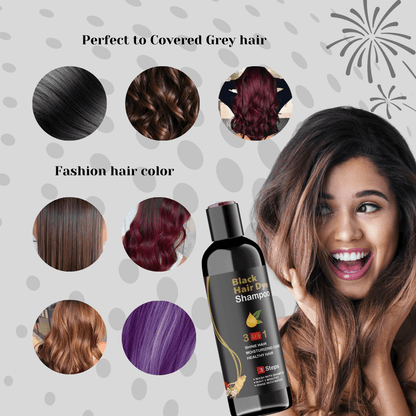 SILKPULSE™️ HAIR DYE SHAMPOO 🌿Pure Herbal Product 🌿-BUY 1 GET 1 FREE🔥