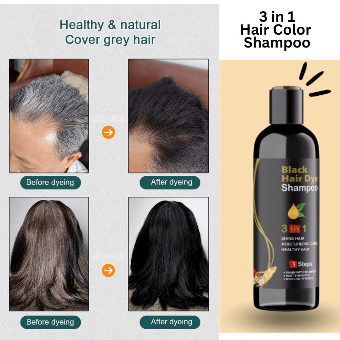 SILKPULSE™️ HAIR DYE SHAMPOO 🌿Pure Herbal Product 🌿-BUY 1 GET 1 FREE🔥