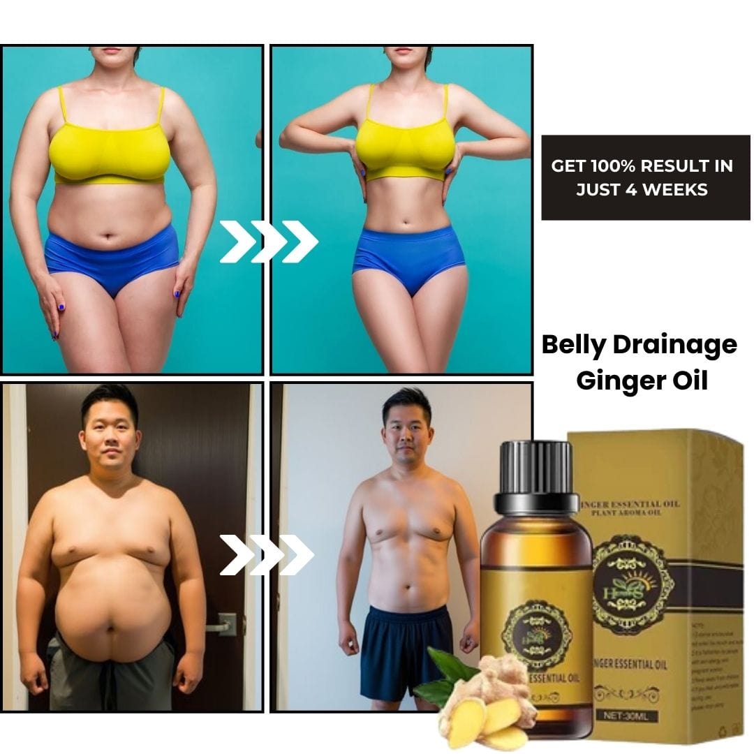 SS Belly Drainage Ginger Oil – Lose Belly Fat See Results in 4 Weeks✨