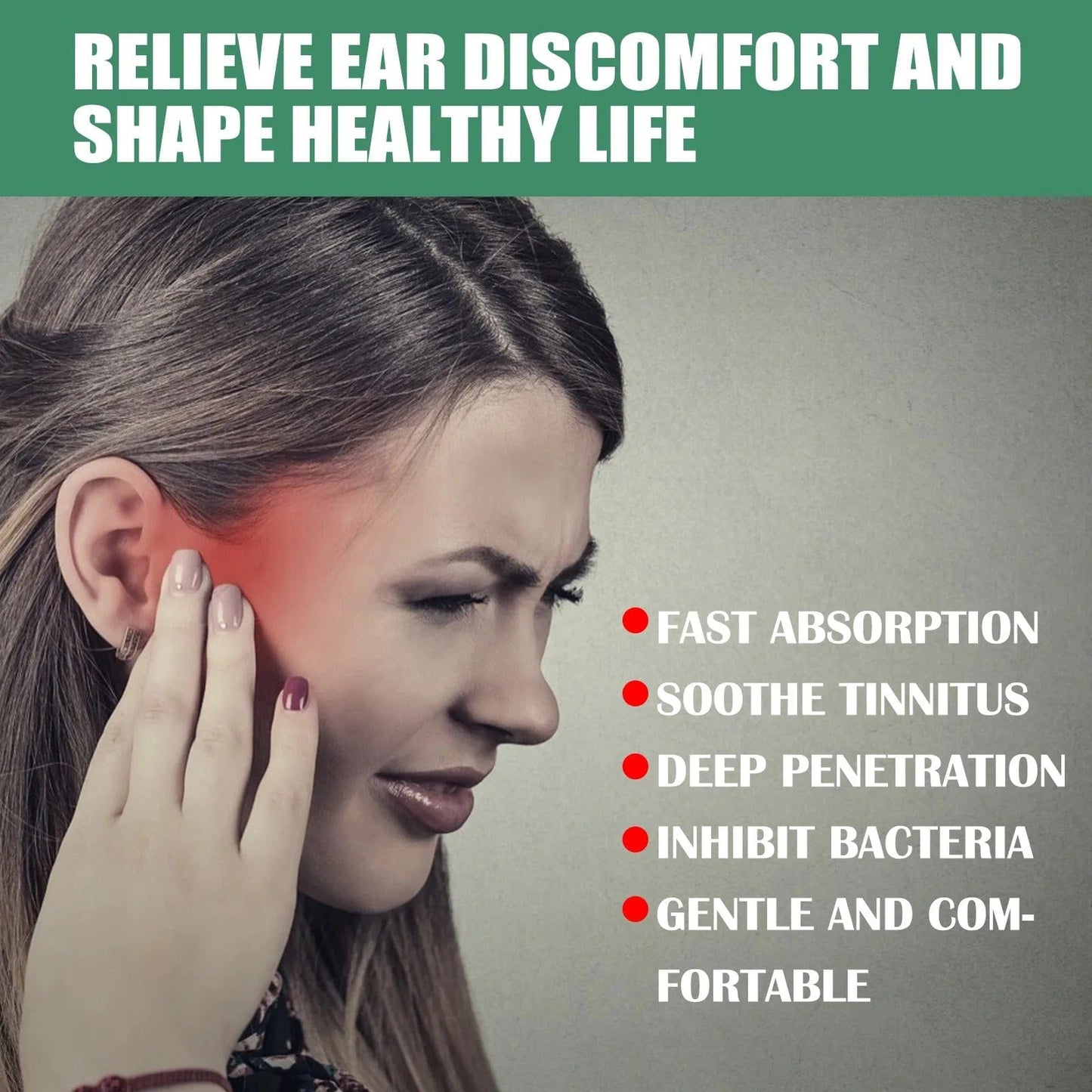 SS Instant Ear Relief Drops - Ayurvedic Formula 👂