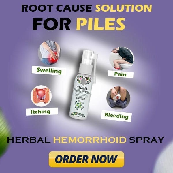 SC-HerbalCure 100% Natural Ayurvedic Piles Spray- BUY 1 GET 1 FREE